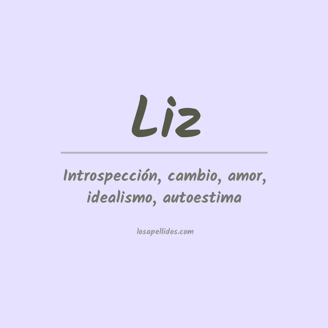 Apellido Liz
