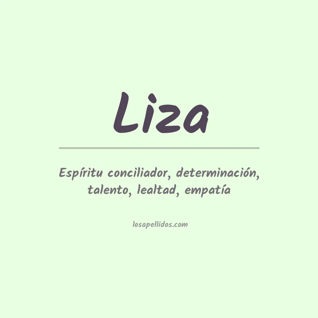 Apellido Liza