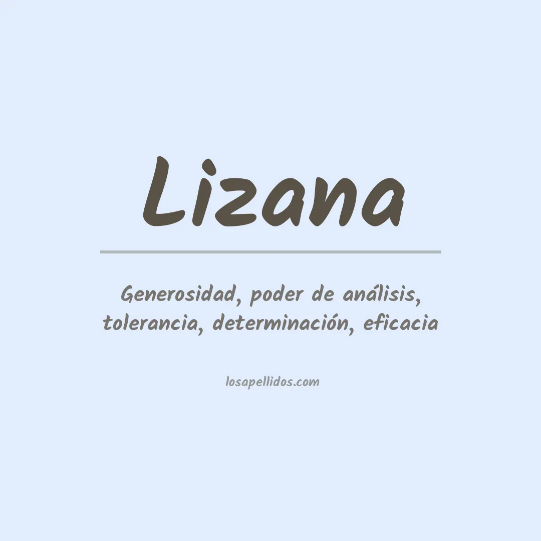 Apellido Lizana