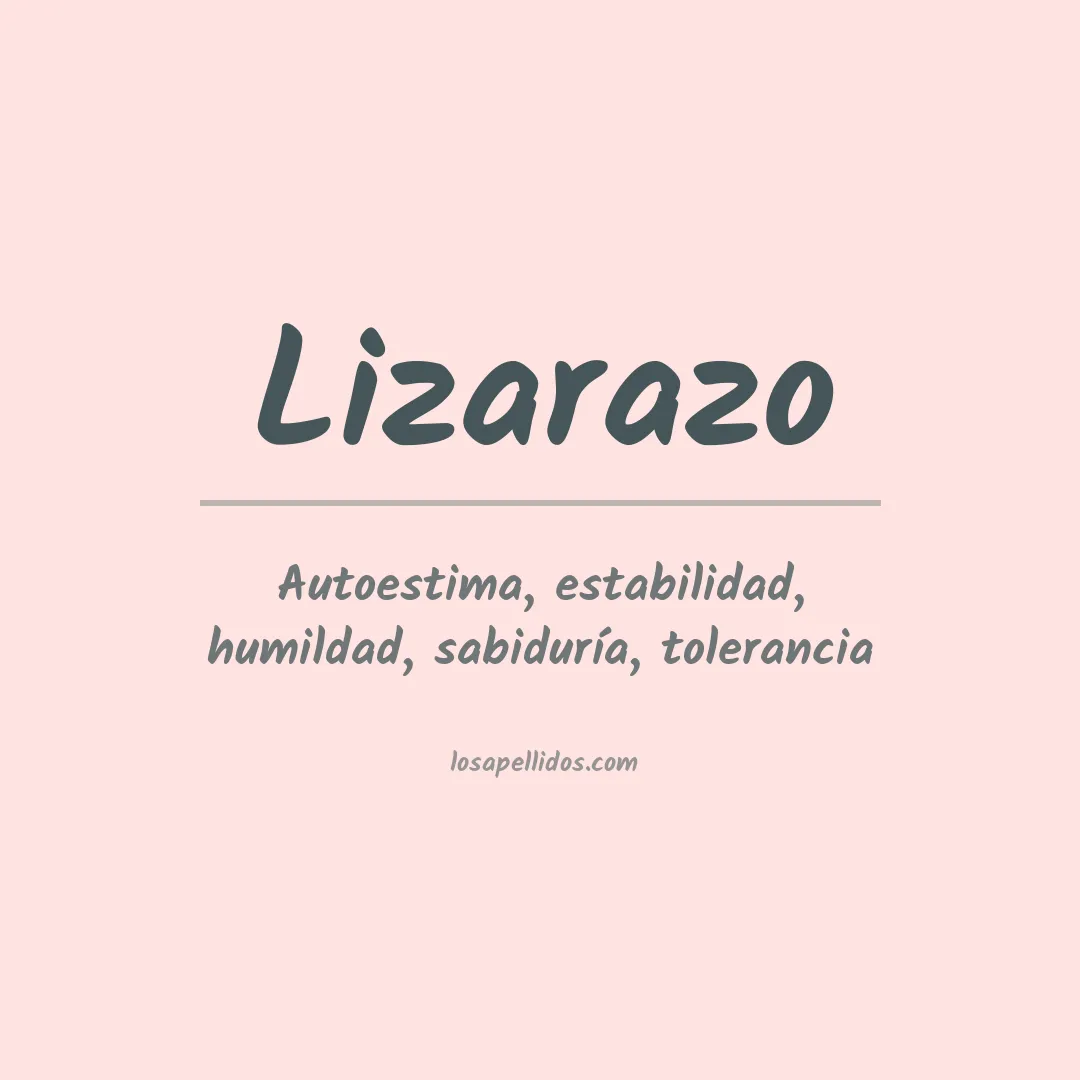 Apellido Lizarazo