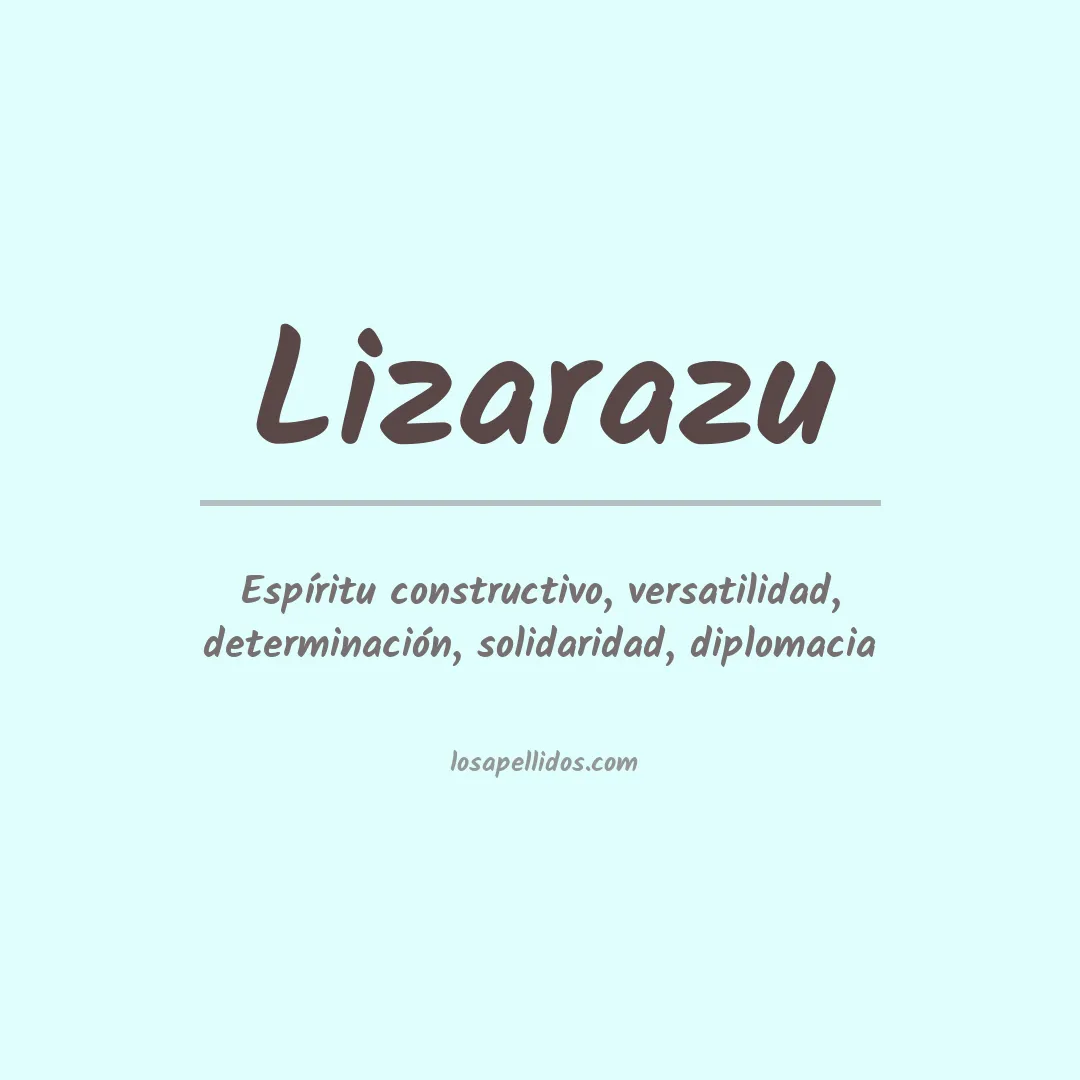 Apellido Lizarazu