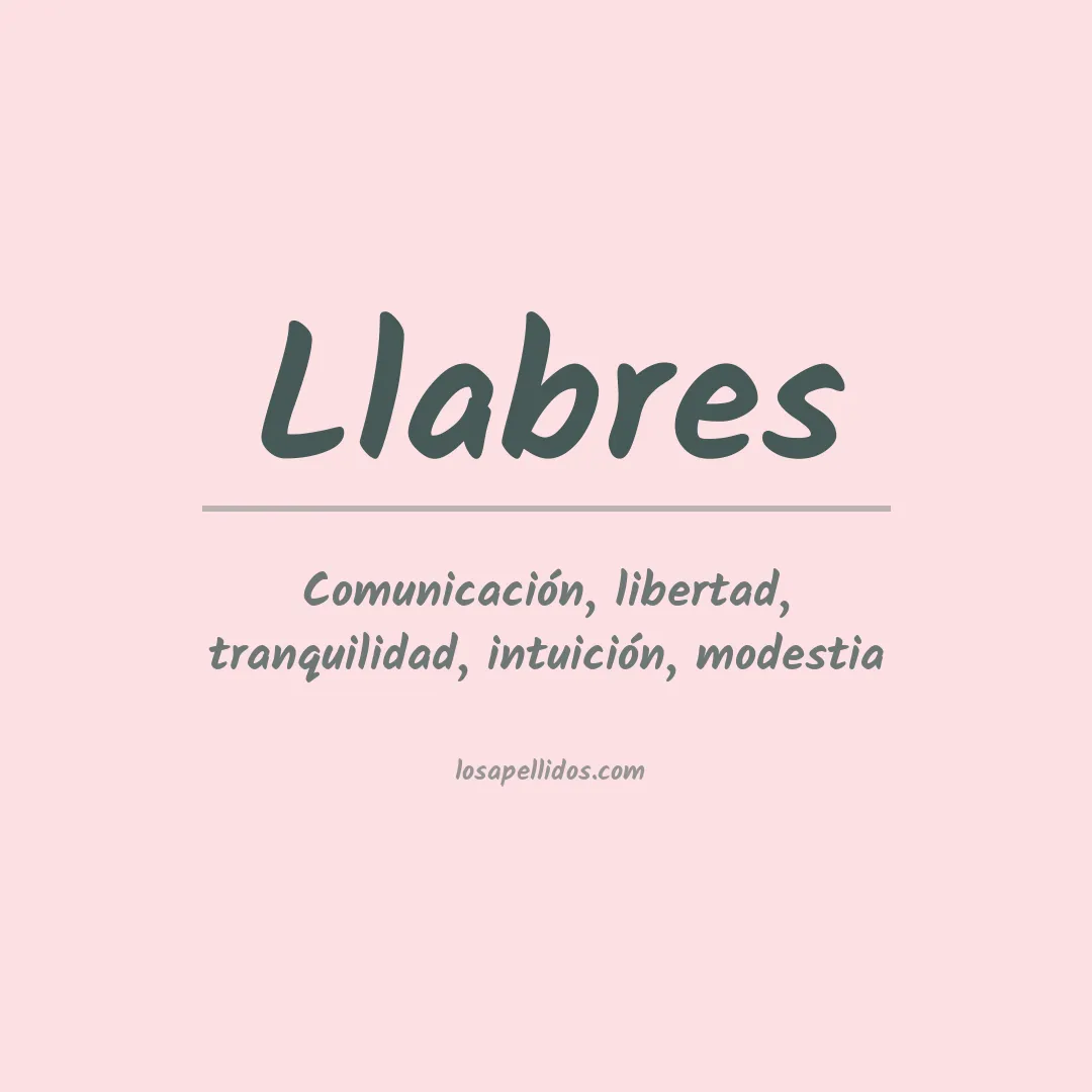 Apellido Llabres
