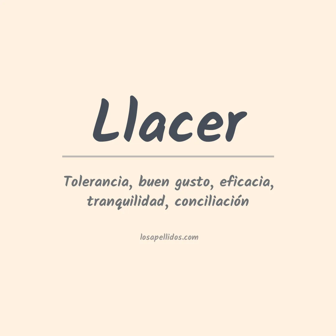 Apellido Llacer