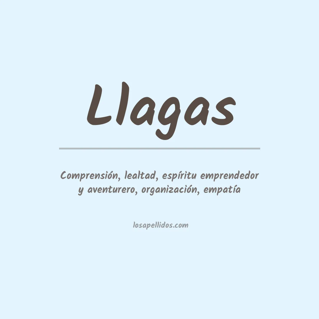 Apellido Llagas