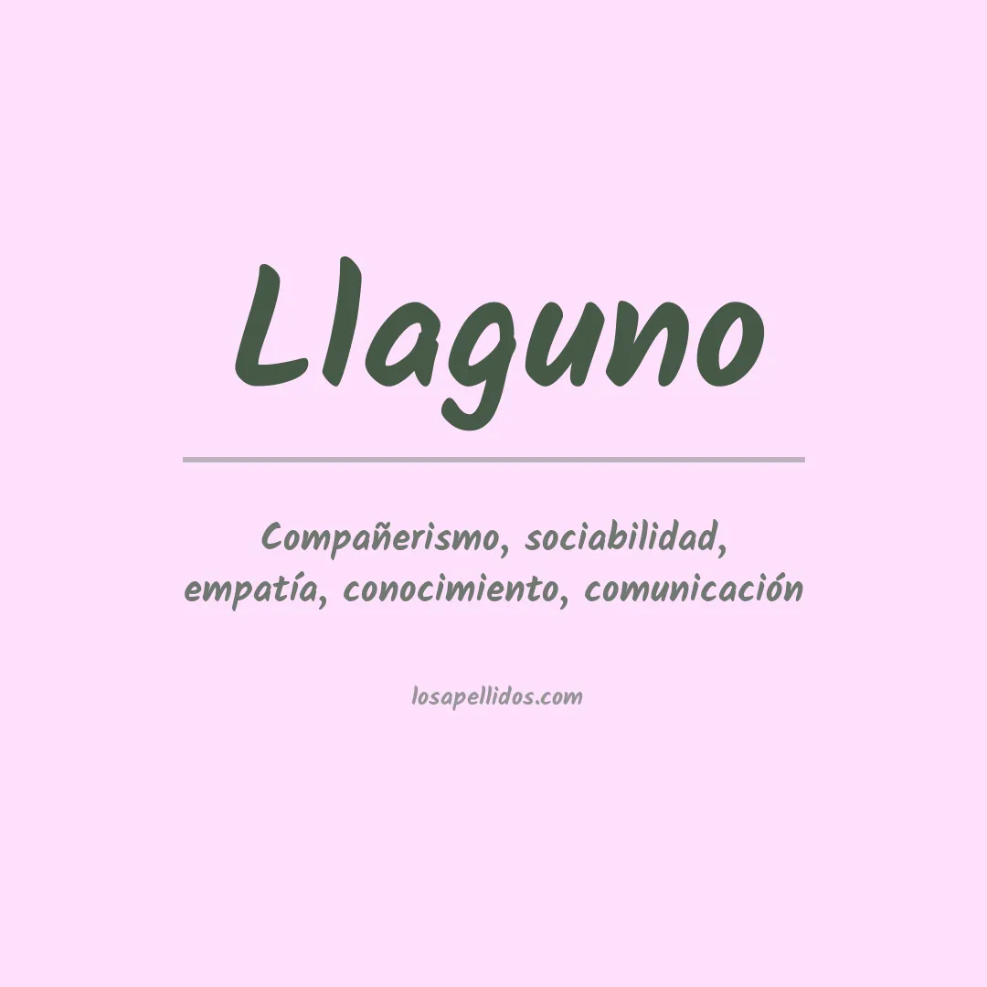 Apellido Llaguno