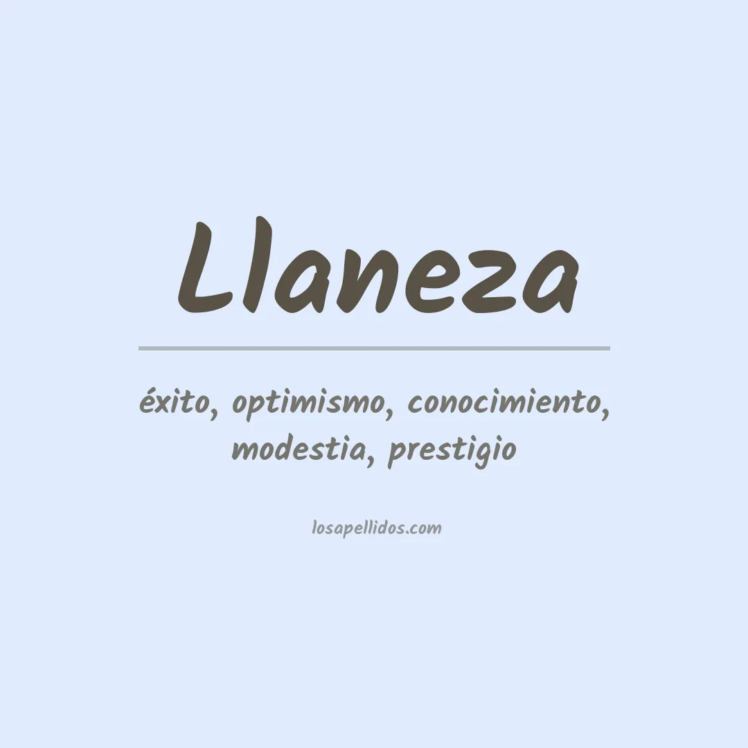Apellido Llaneza
