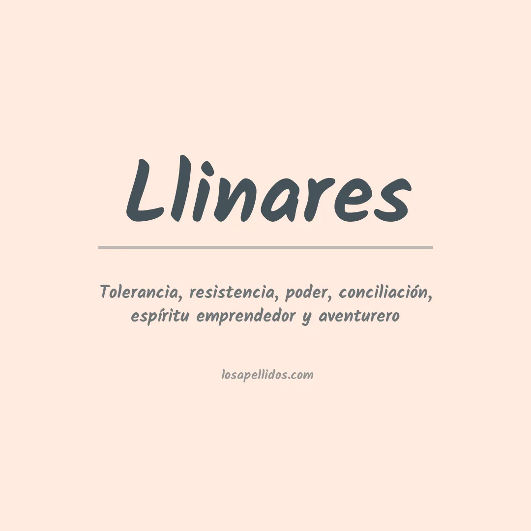 Apellido Llinares