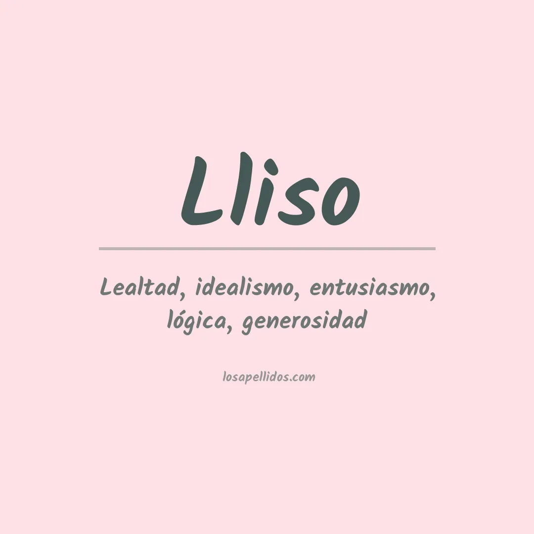 Apellido Lliso