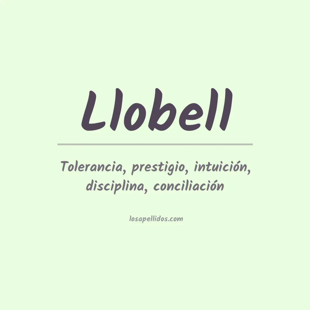 Apellido Llobell