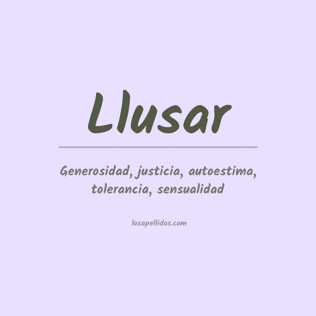 Apellido Llusar