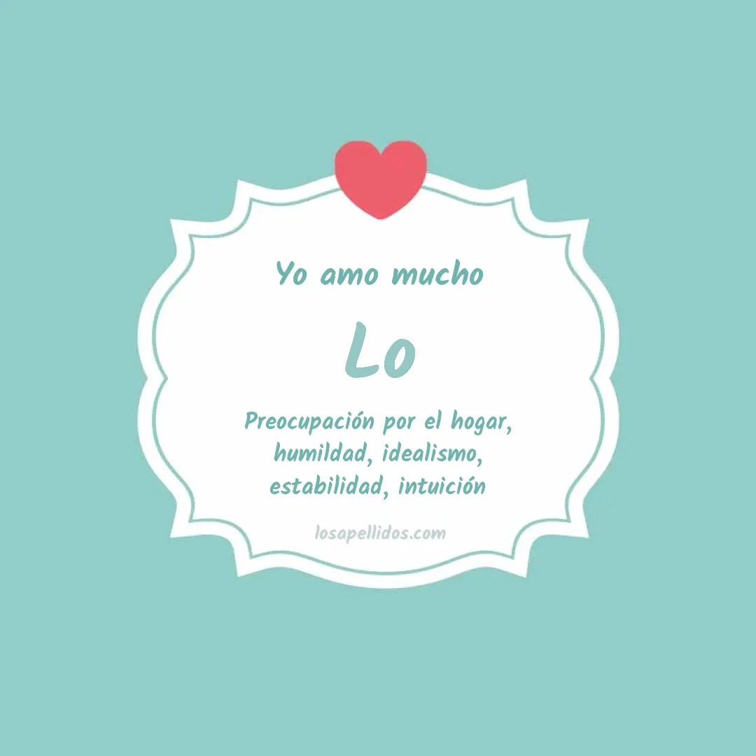 Yo amo mucho Lo