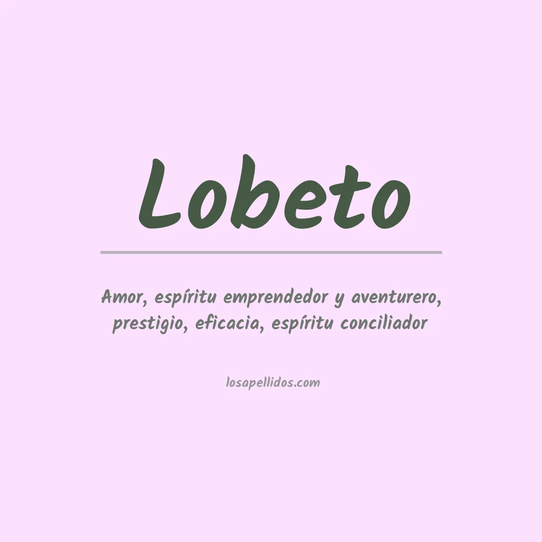 Apellido Lobeto