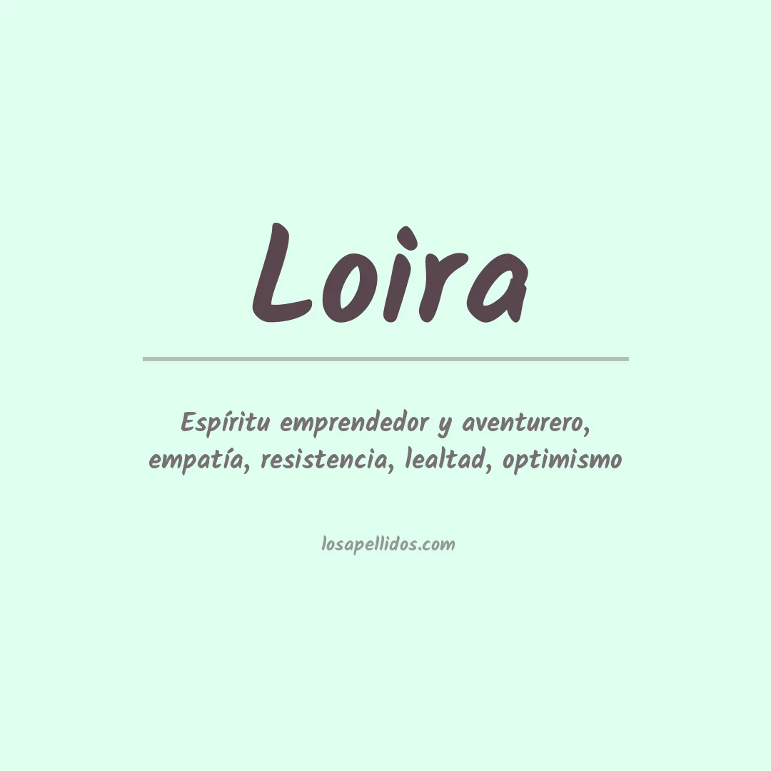 Apellido Loira