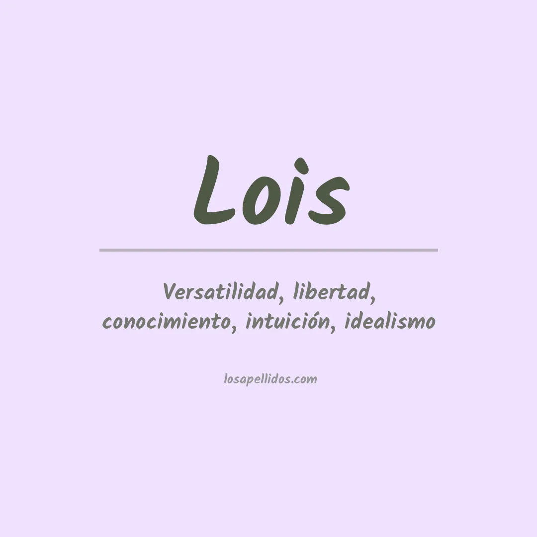Apellido Lois