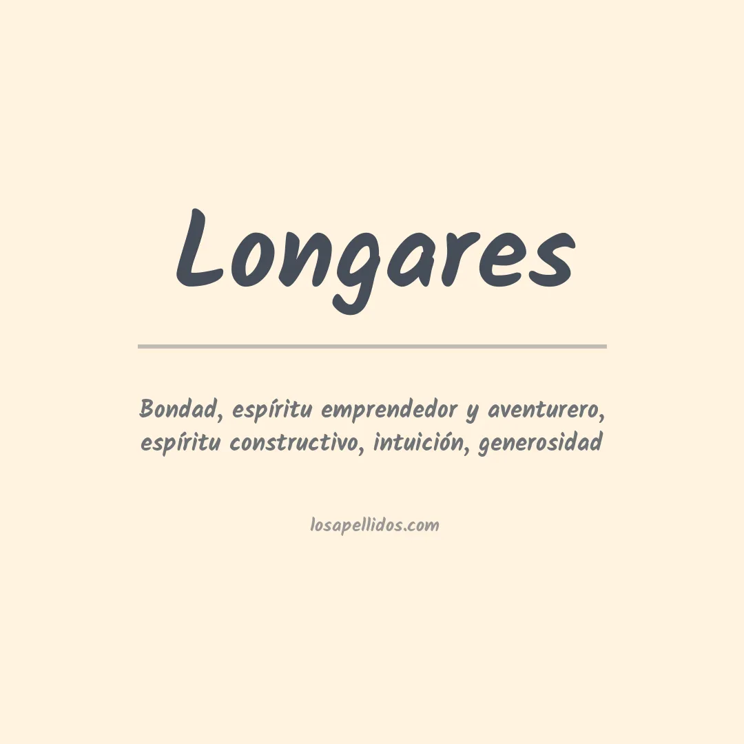 Apellido Longares
