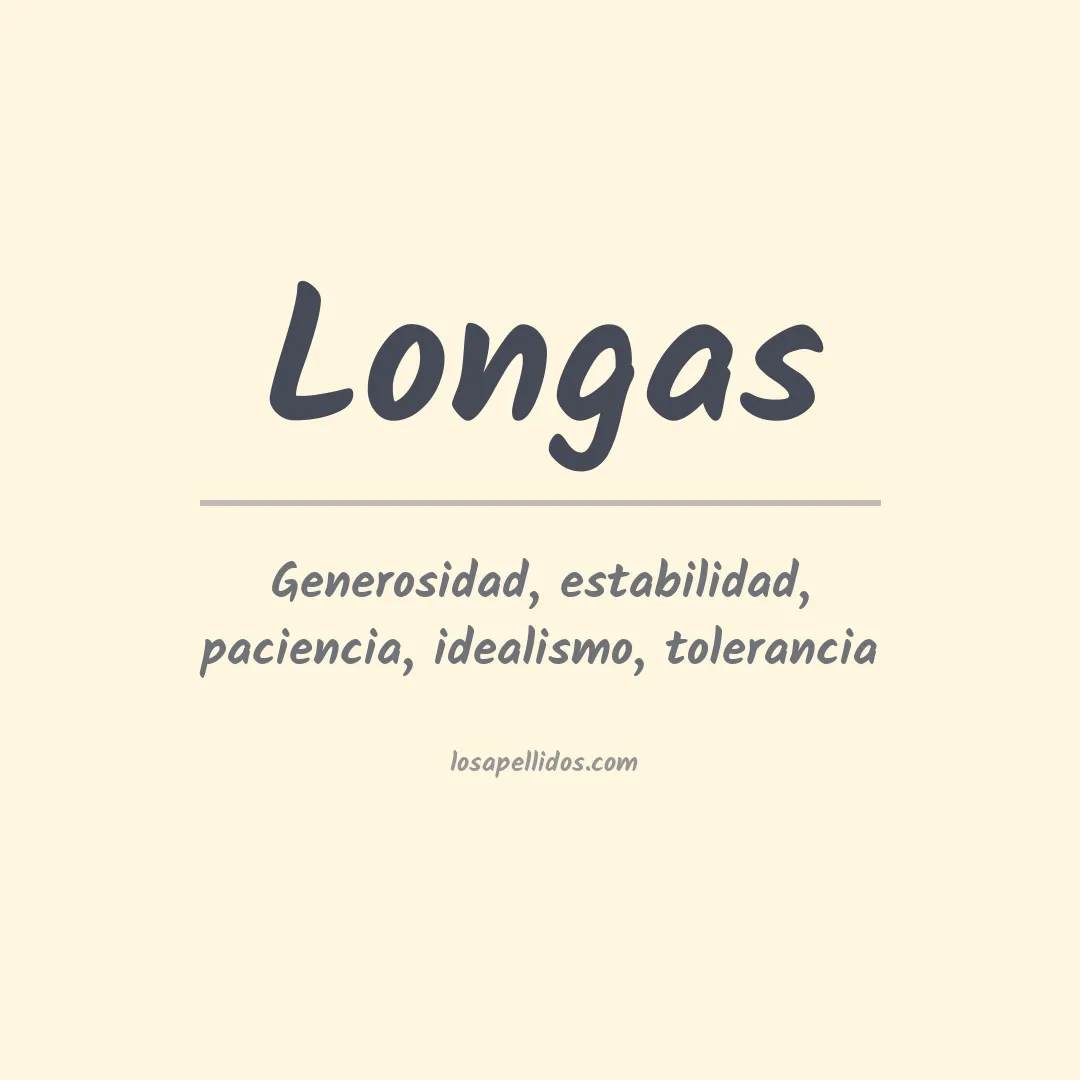 Apellido Longas