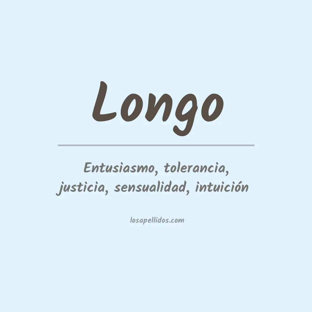 Apellido Longo