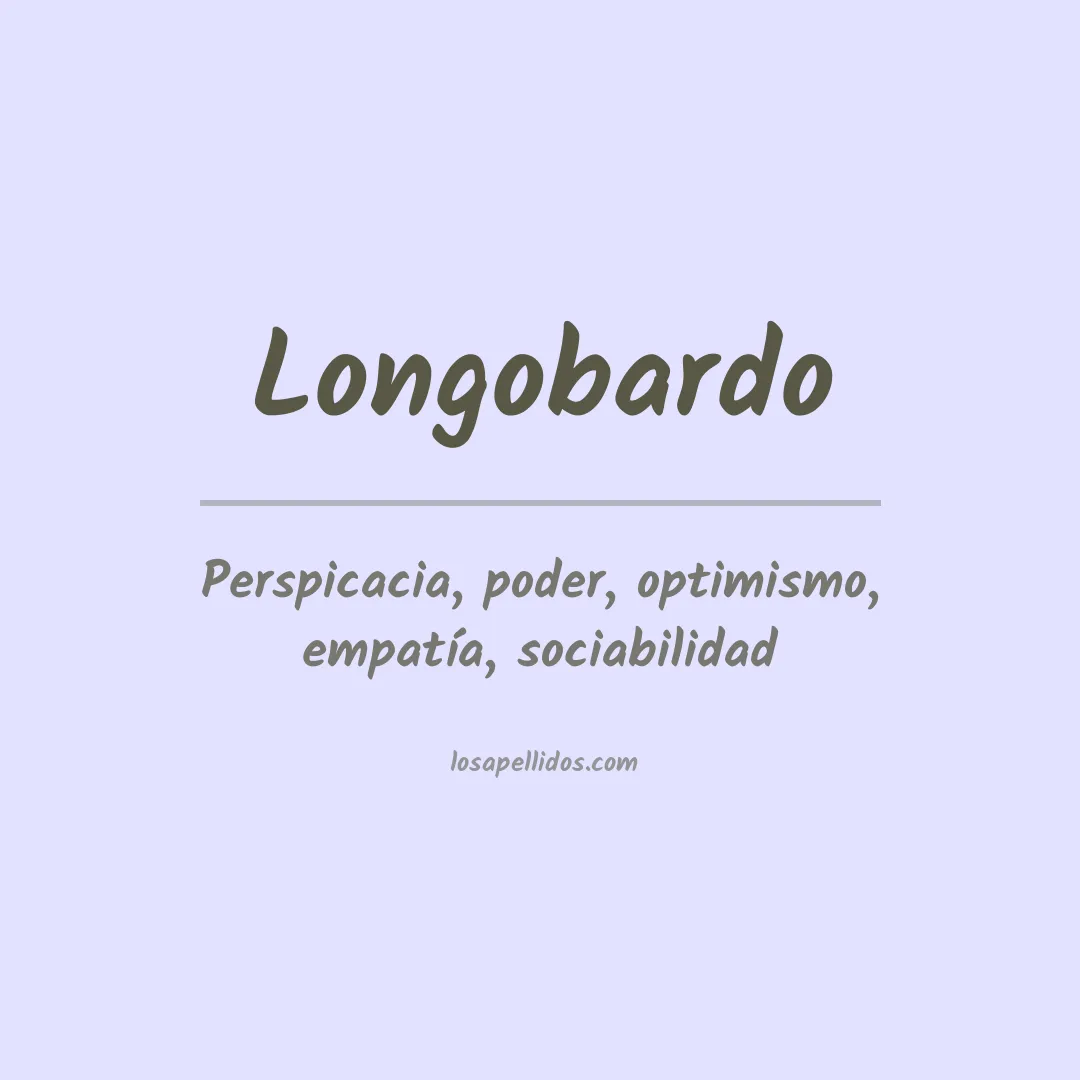 Apellido Longobardo