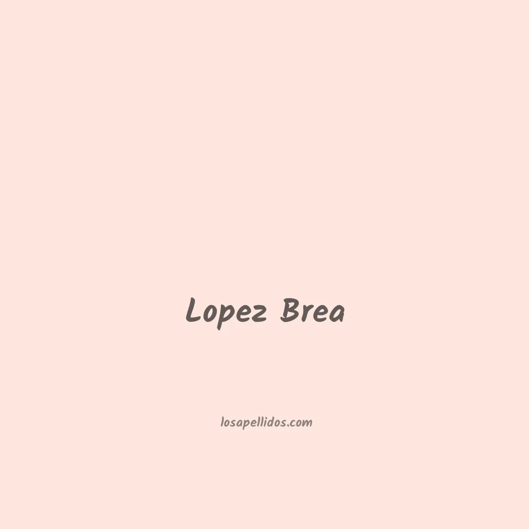 Lopez brea en chino