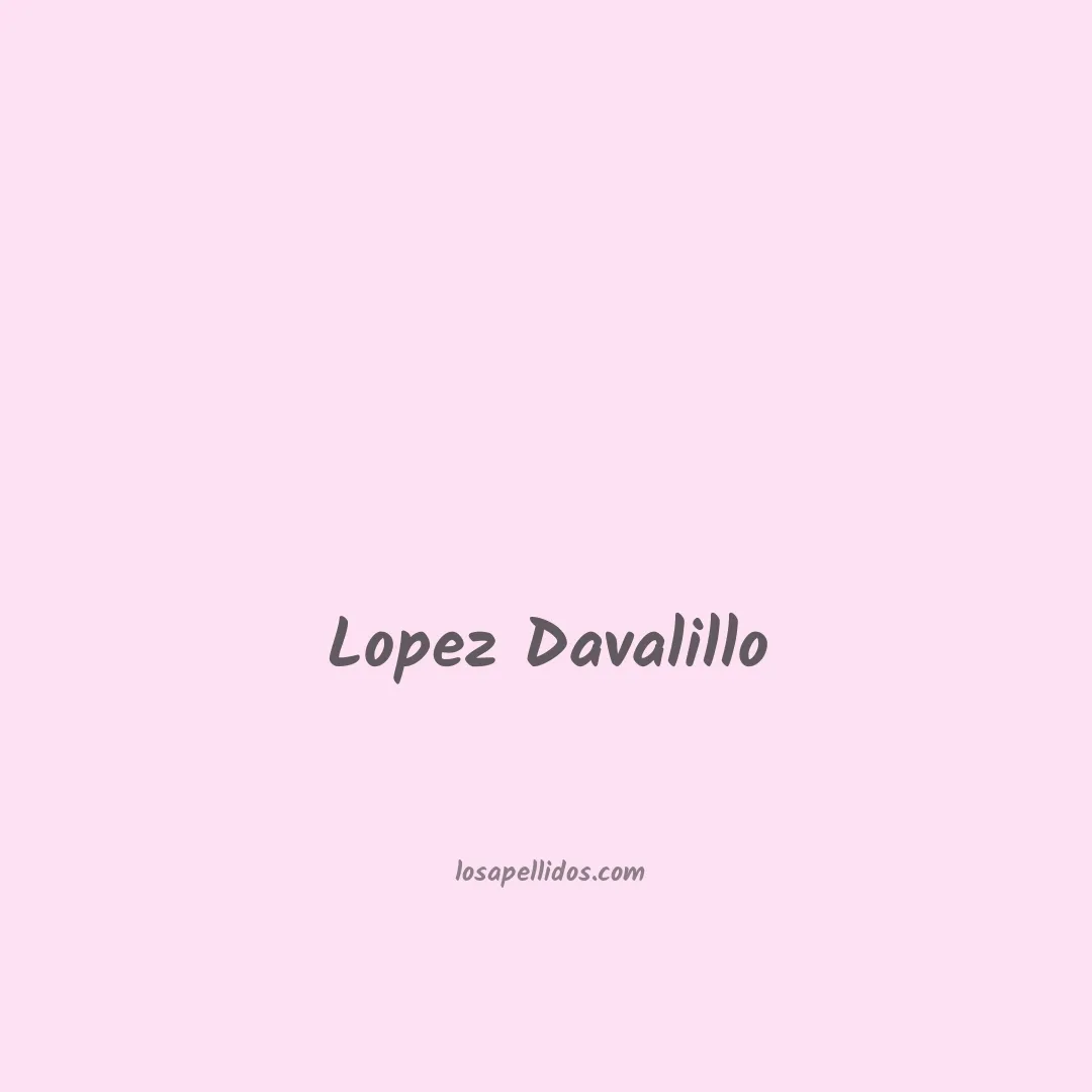 Lopez davalillo en chino