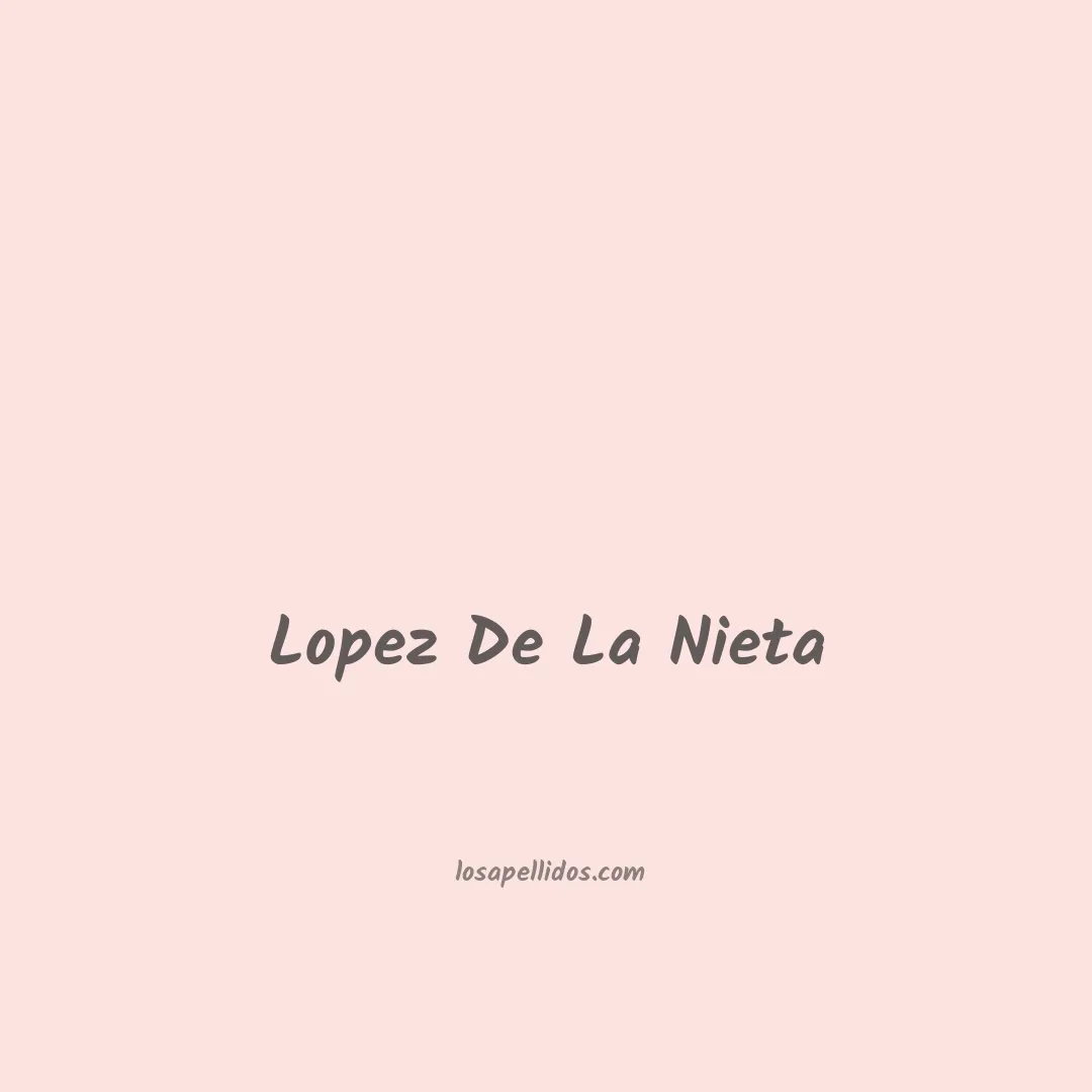 Lopez de la nieta en chino