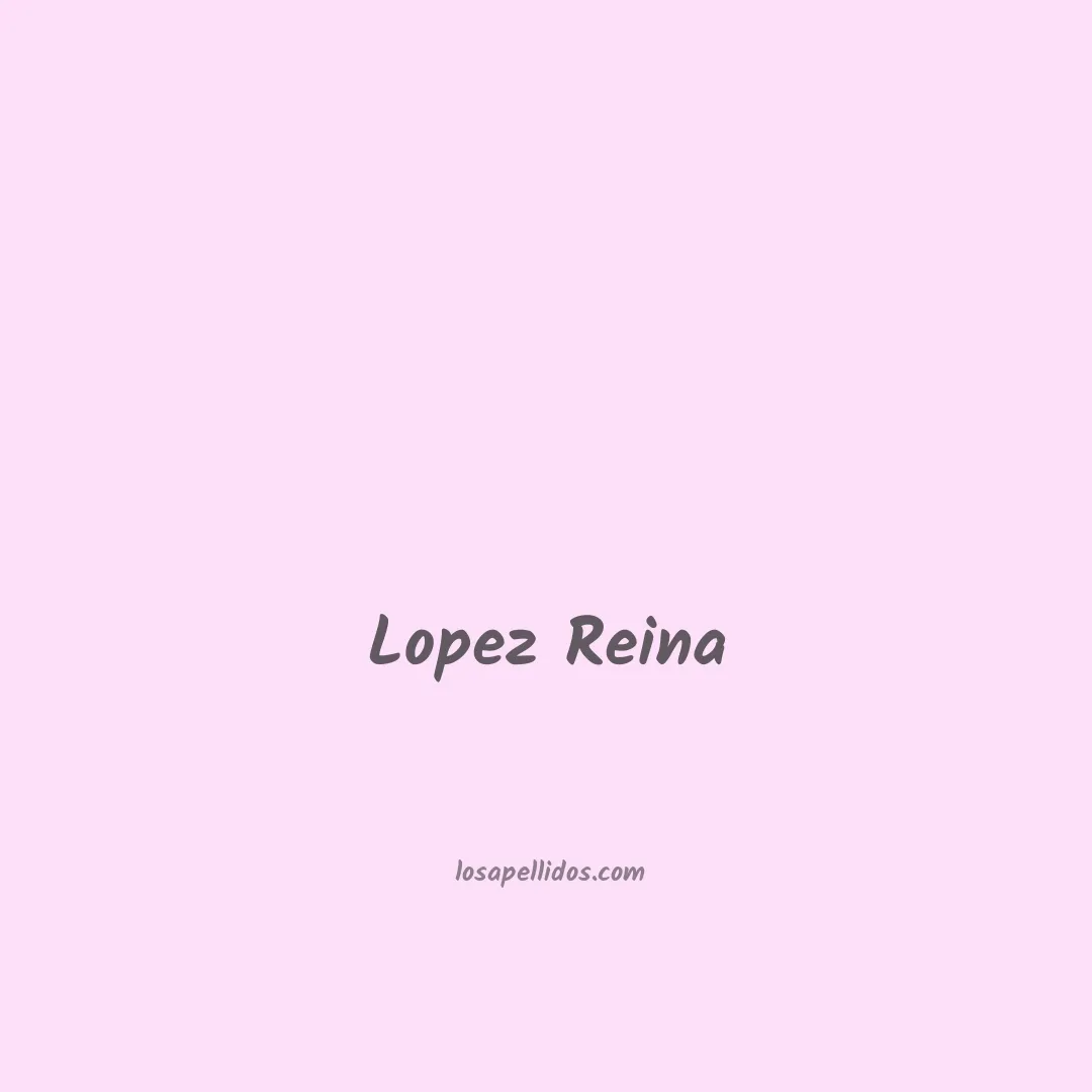 Lopez reina en chino