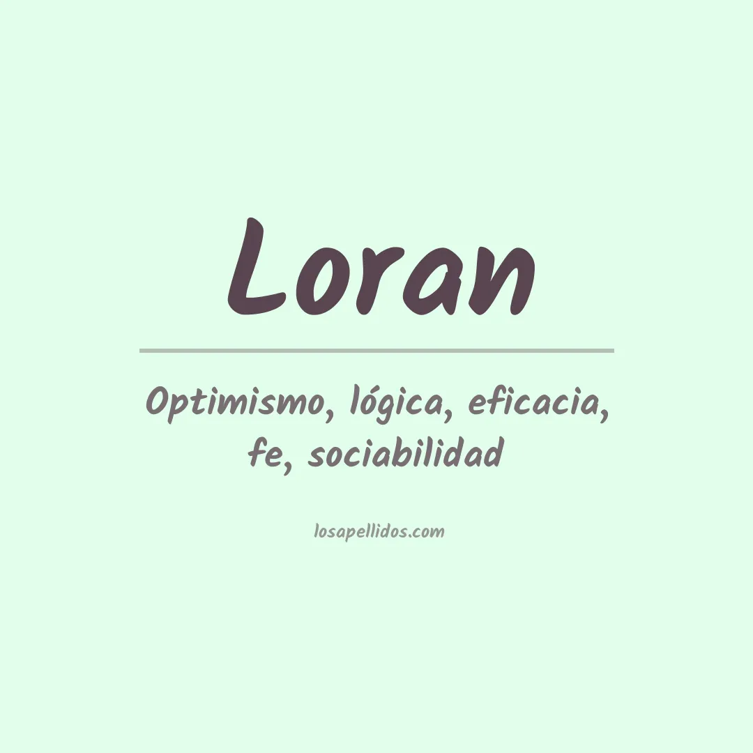 Apellido Loran