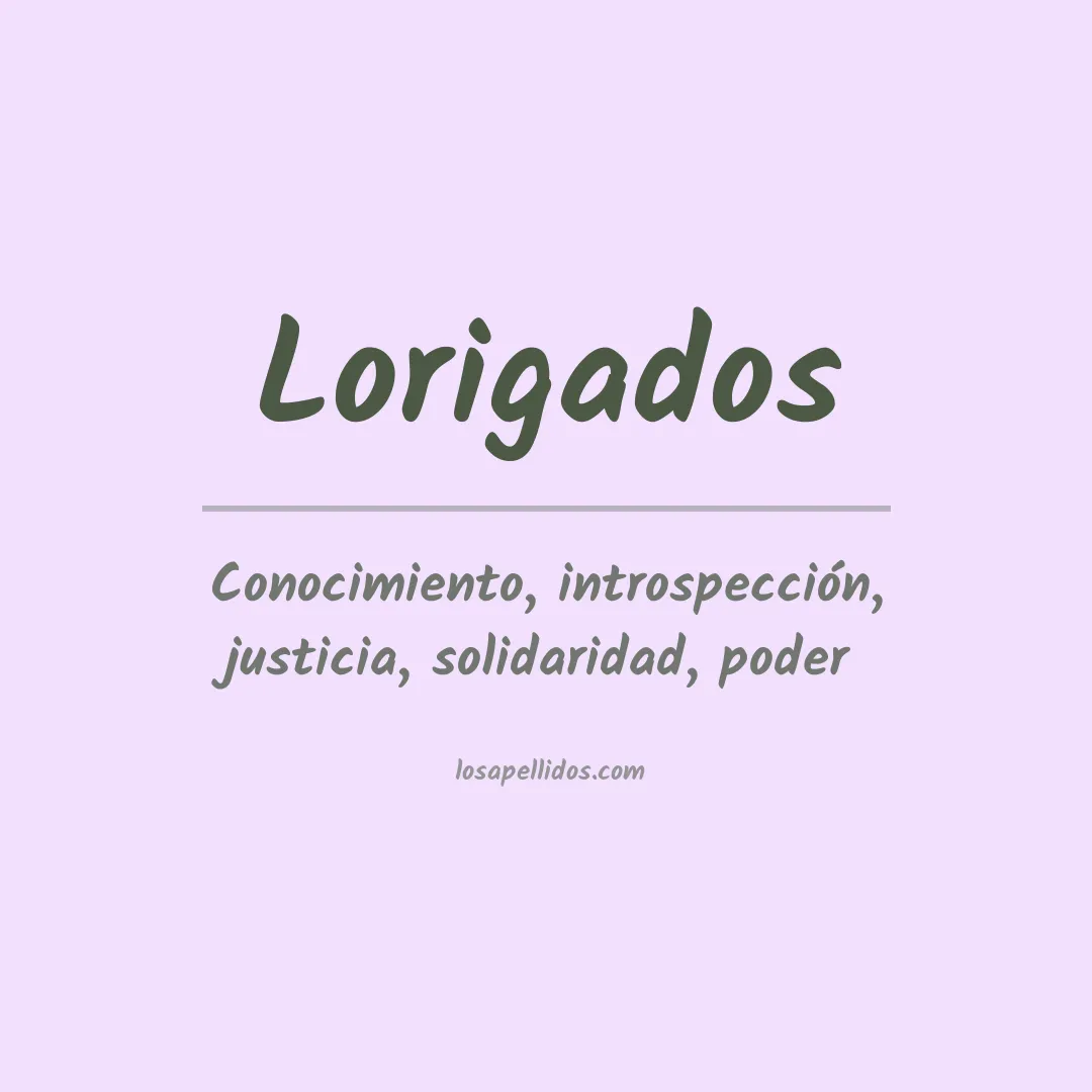 Apellido Lorigados