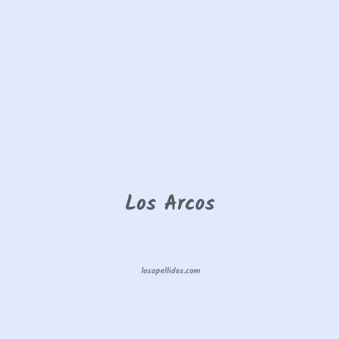 Los arcos en chino