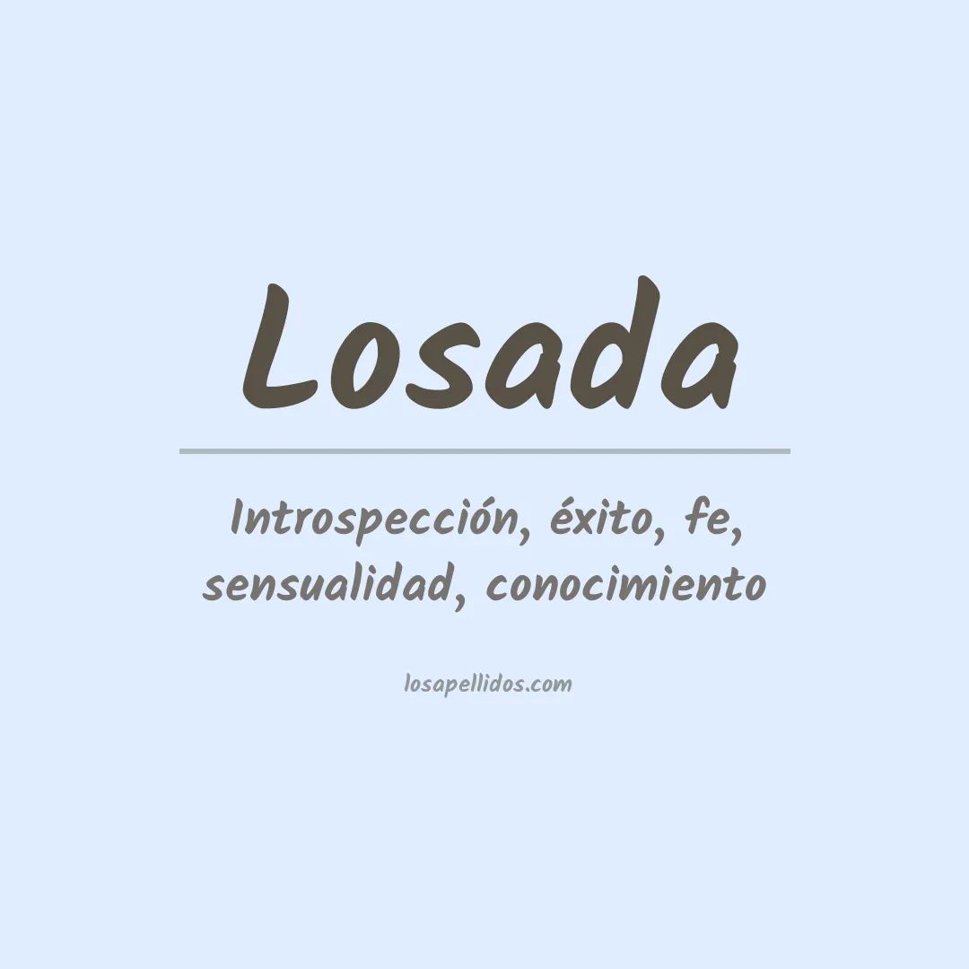Apellido Losada