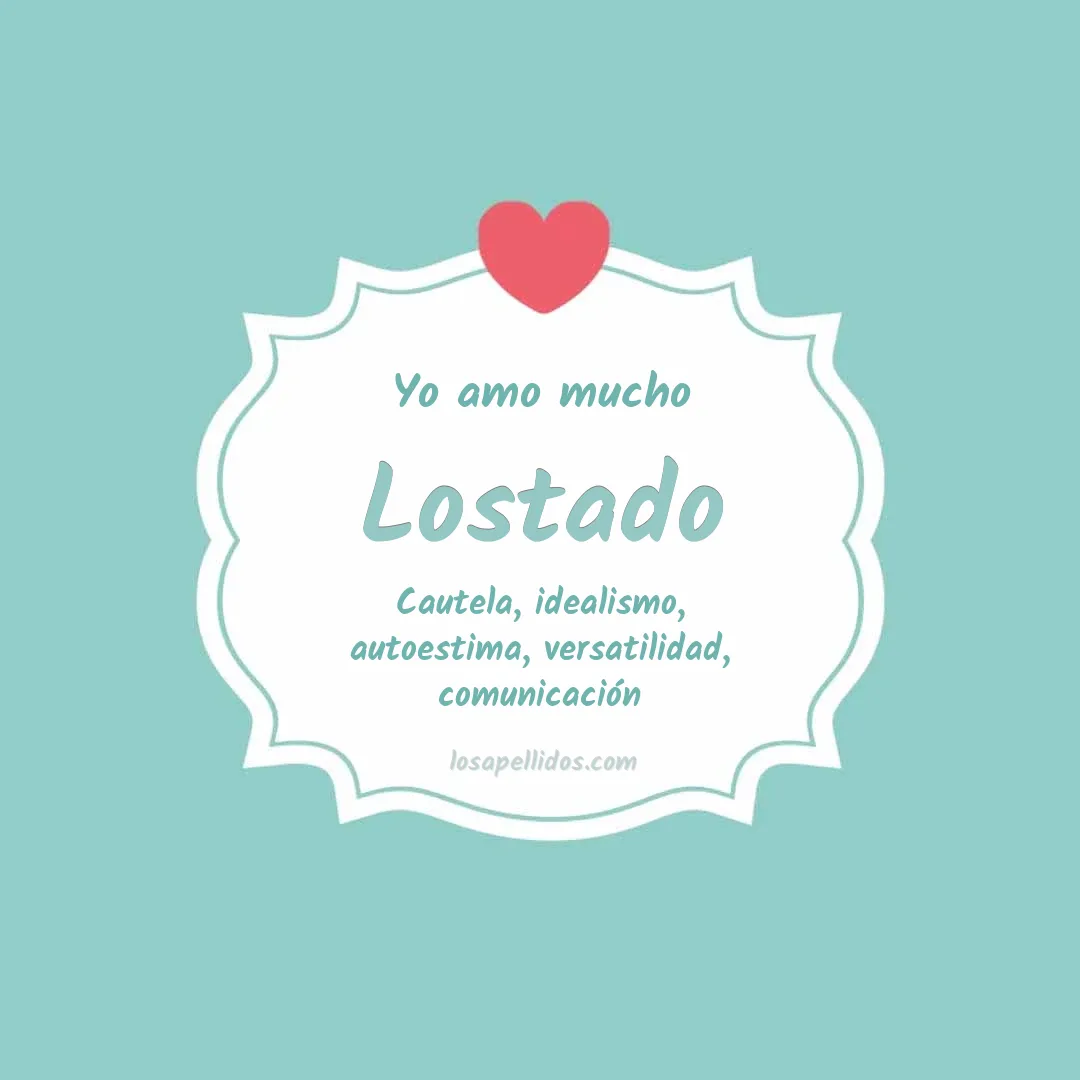 Yo amo mucho Lostado