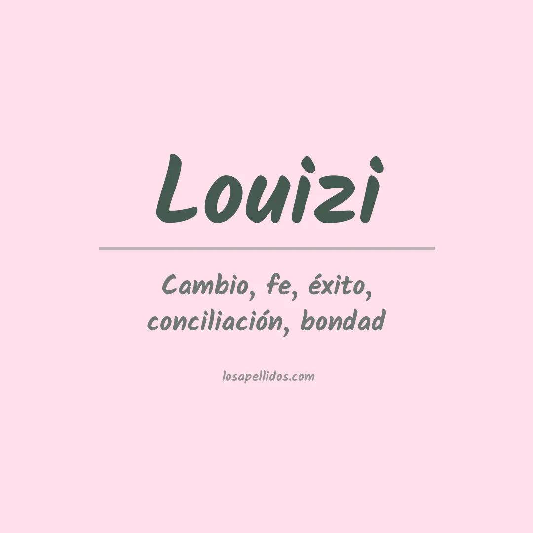 Apellido Louizi
