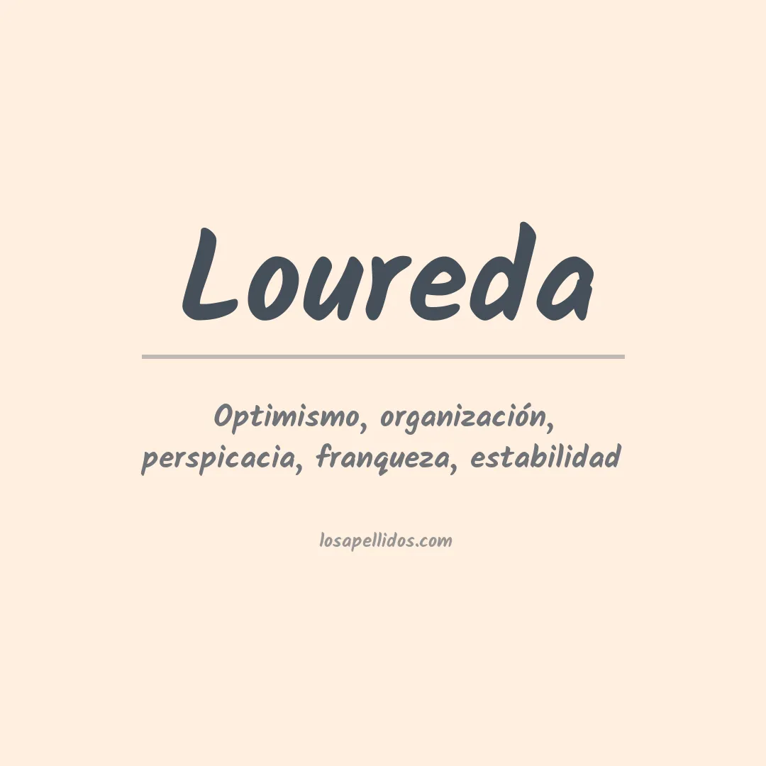 Apellido Loureda