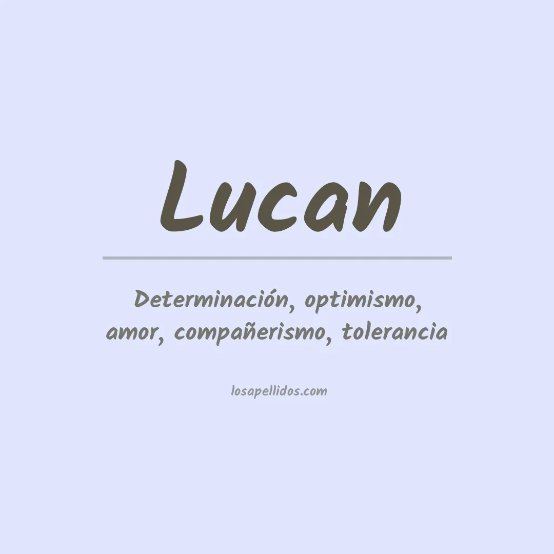 Apellido Lucan