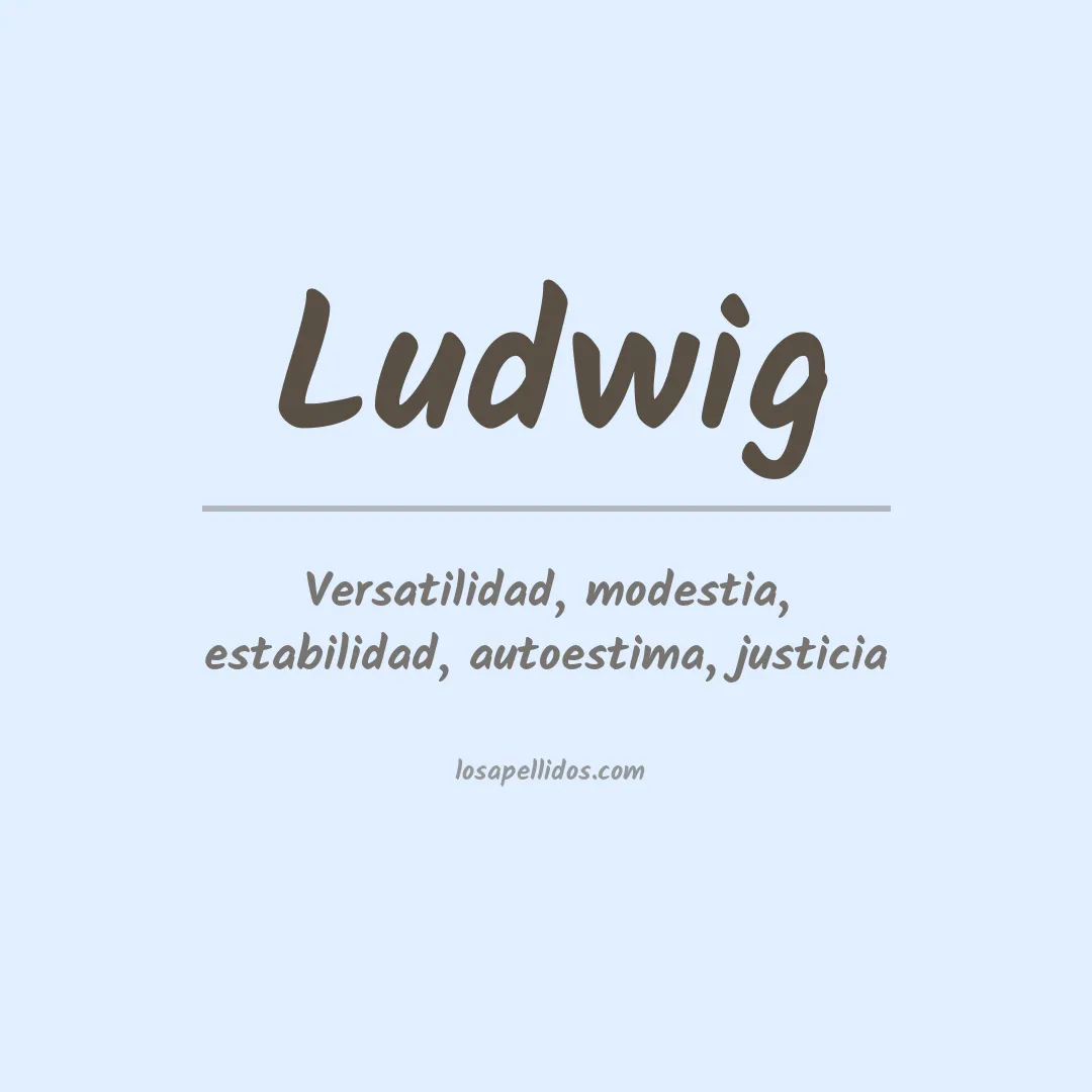 Apellido Ludwig