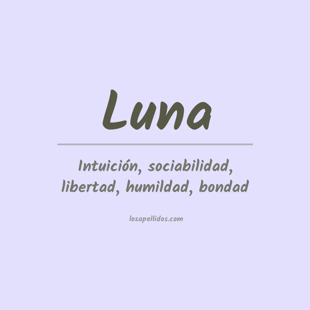 Apellido Luna