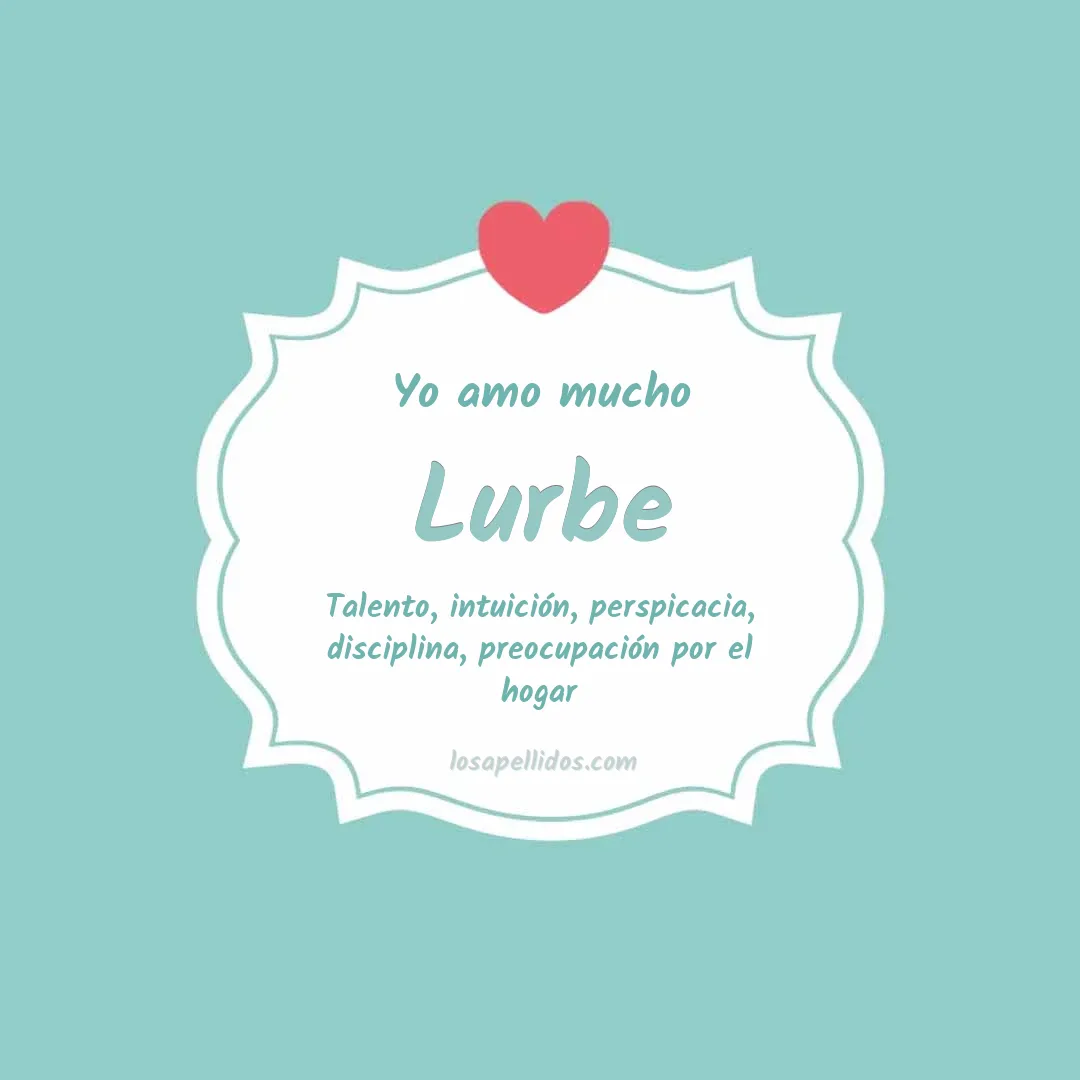 Yo amo mucho Lurbe