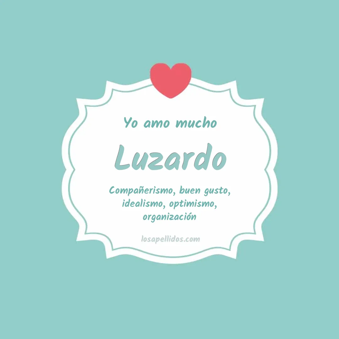 Yo amo mucho Luzardo
