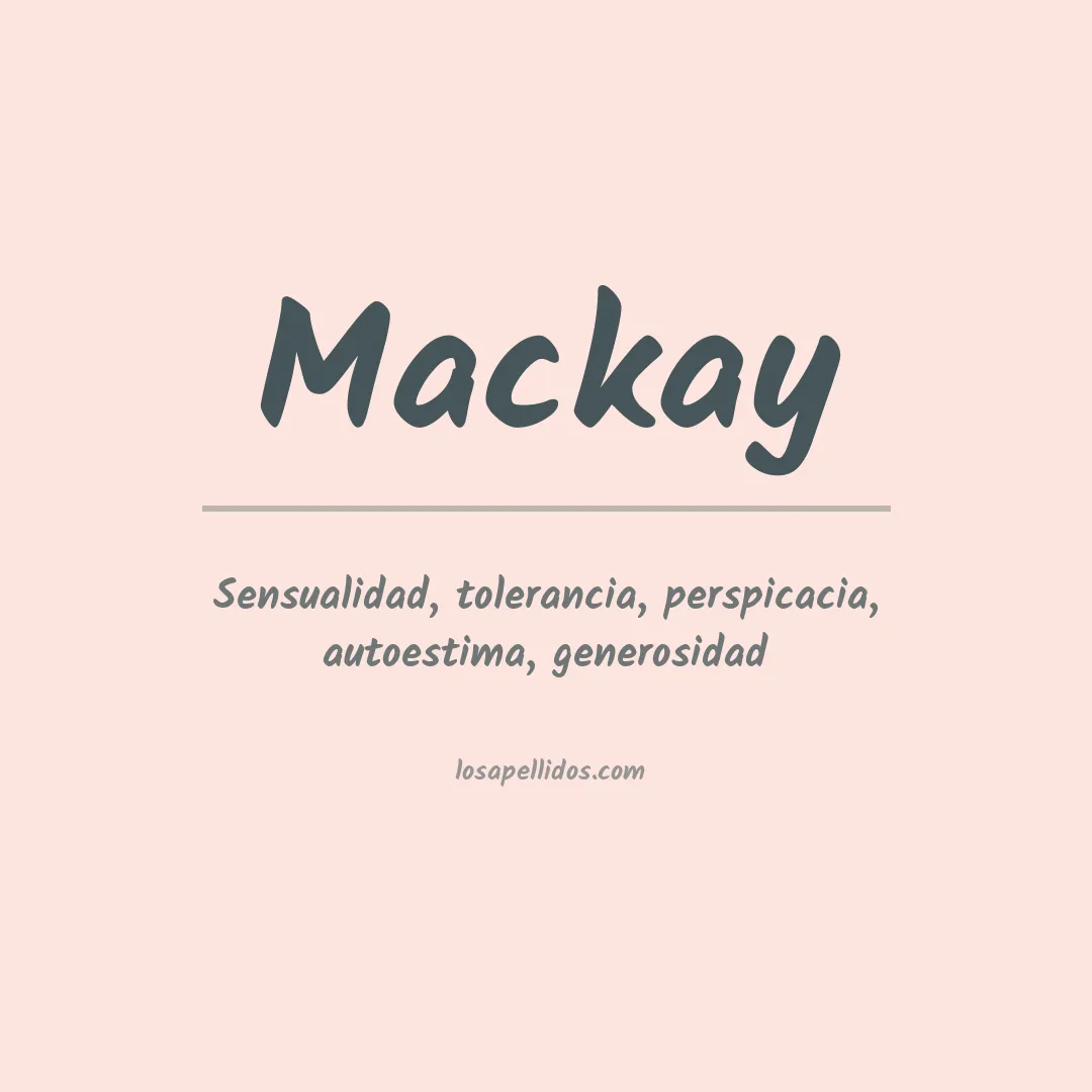 Apellido Mackay