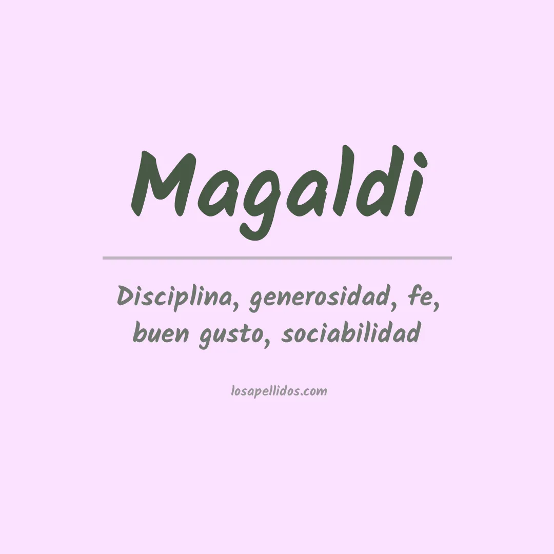 Apellido Magaldi