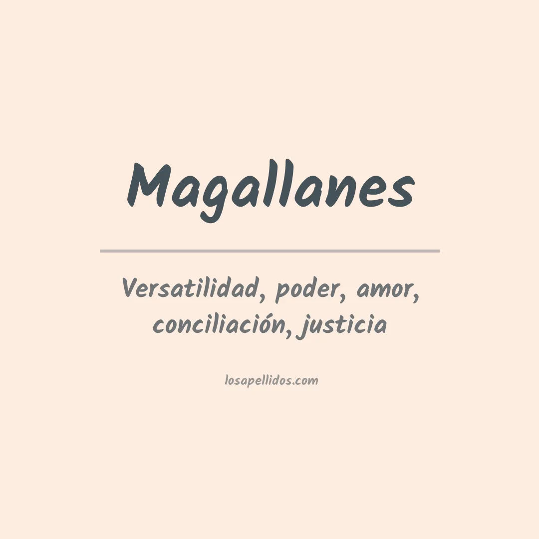 Apellido Magallanes
