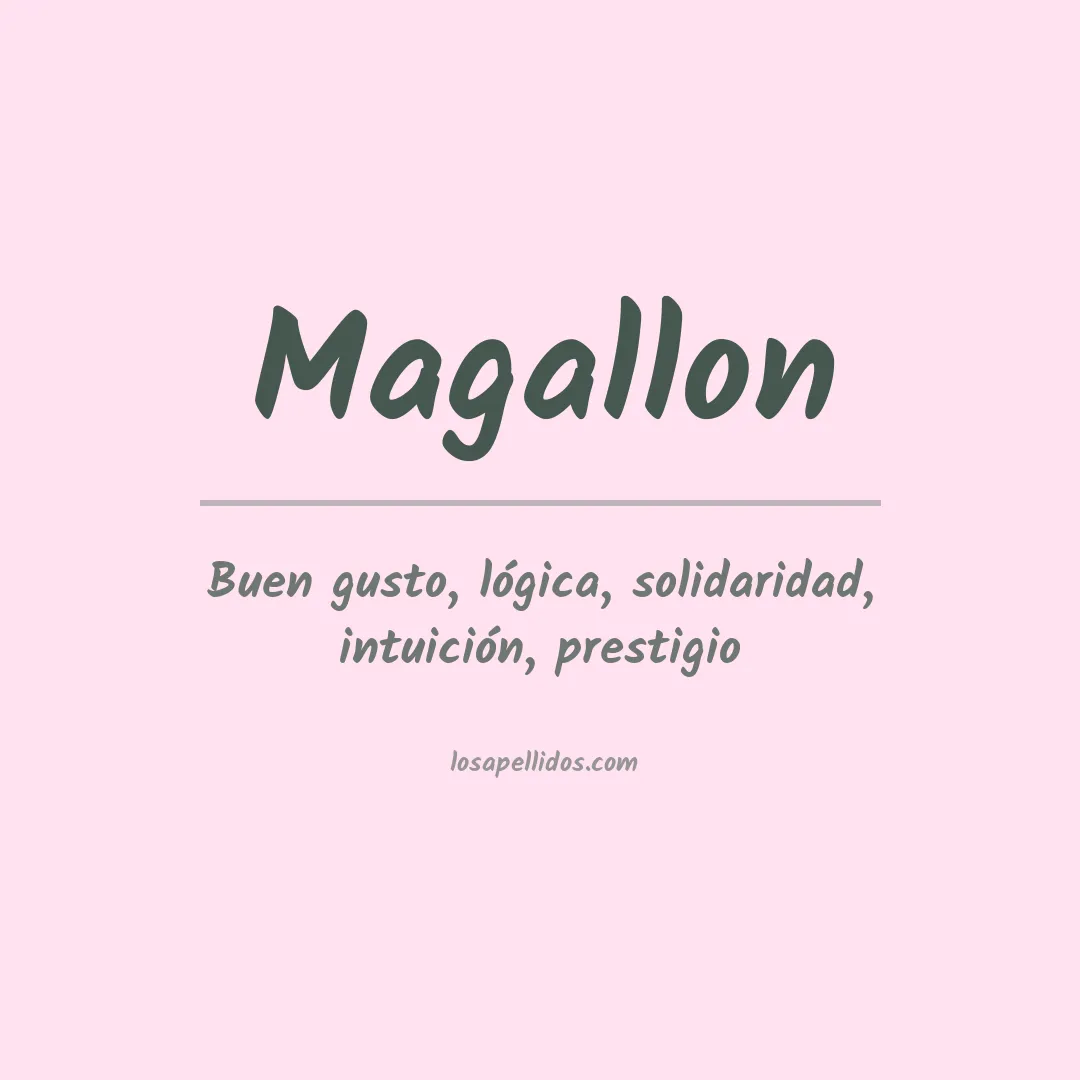 Apellido Magallón