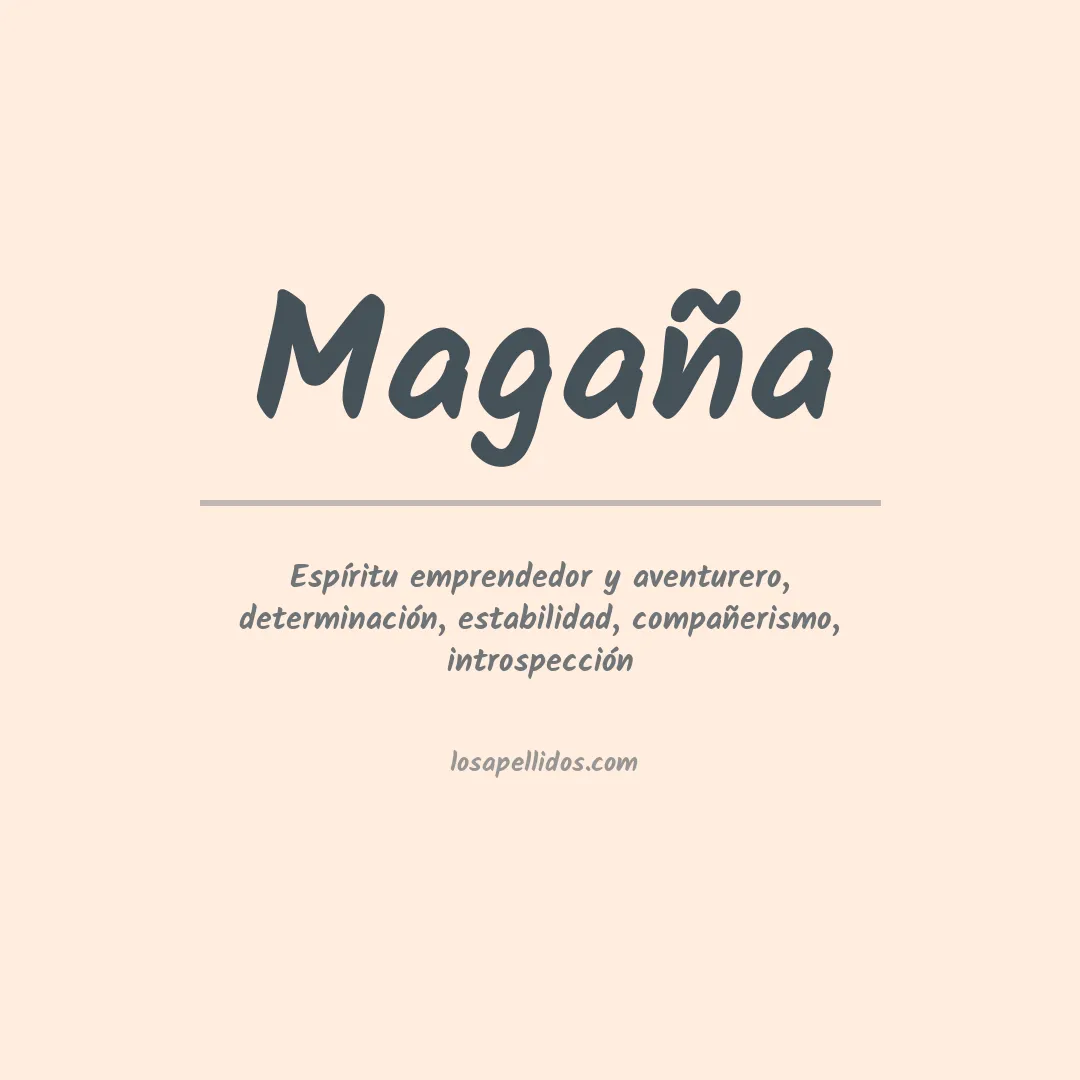 Apellido Magaña