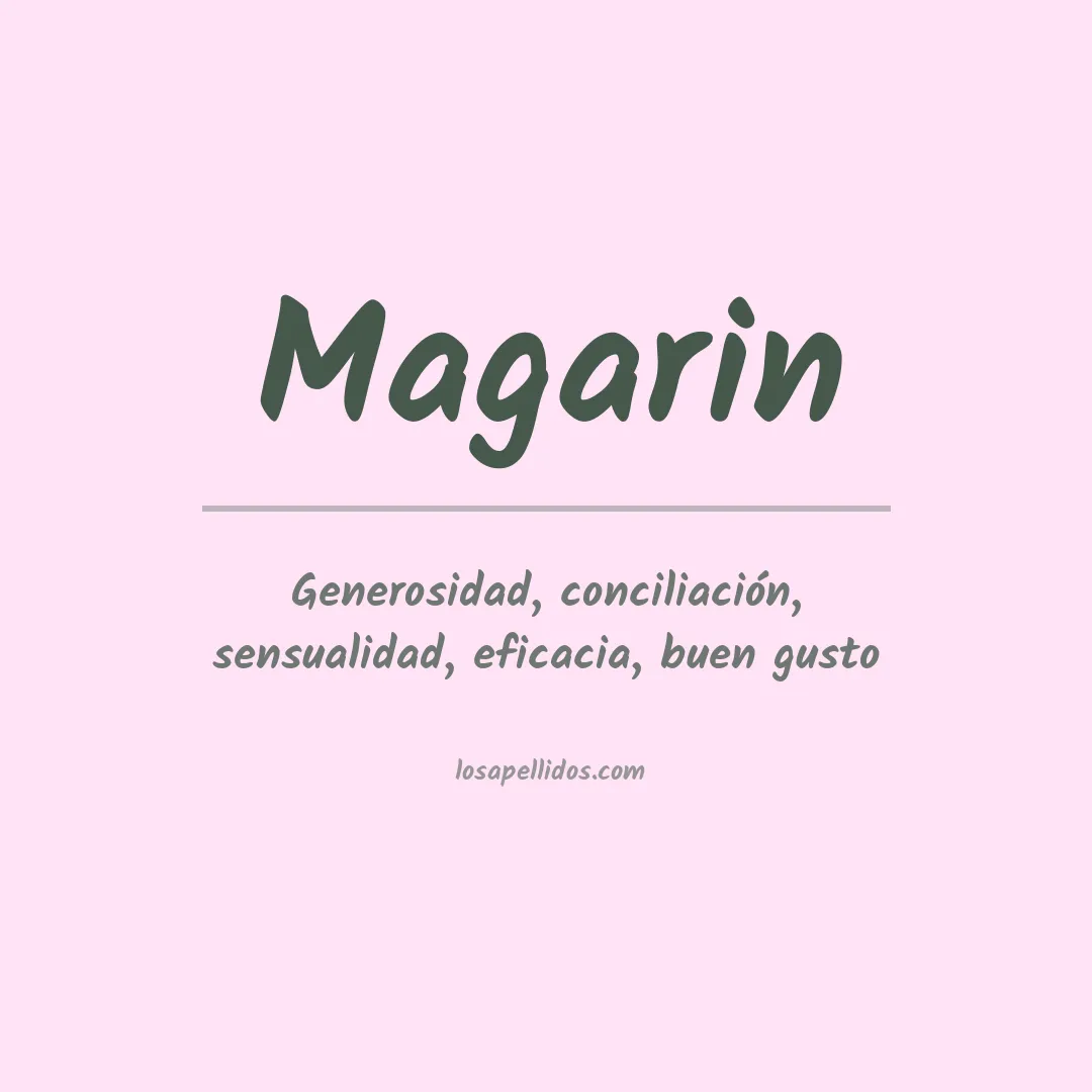 Apellido Magarin