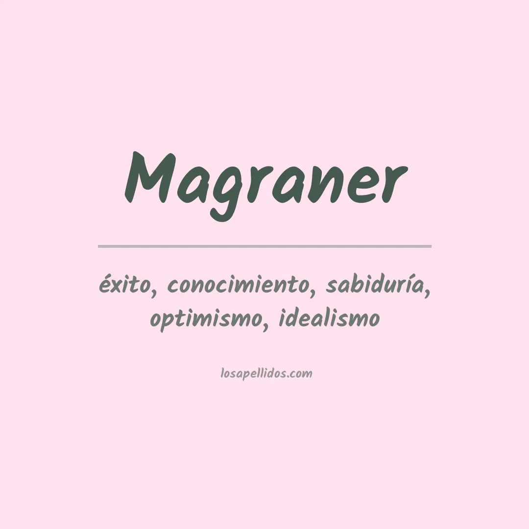 Apellido Magraner