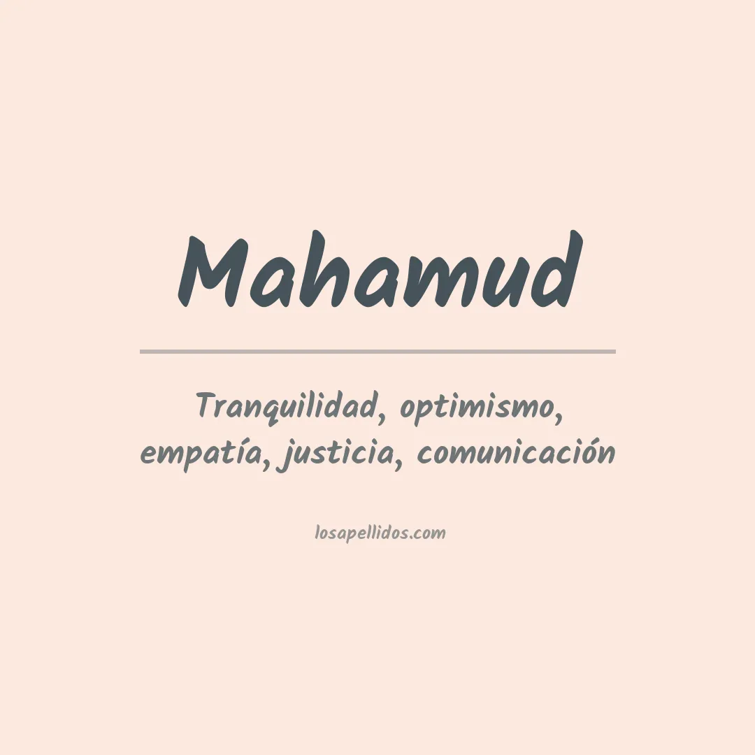 Apellido Mahamud