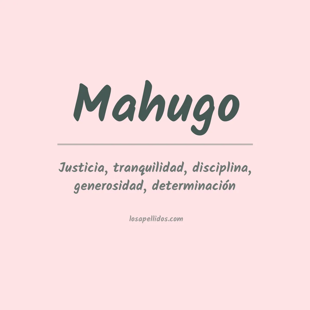 Apellido Mahugo