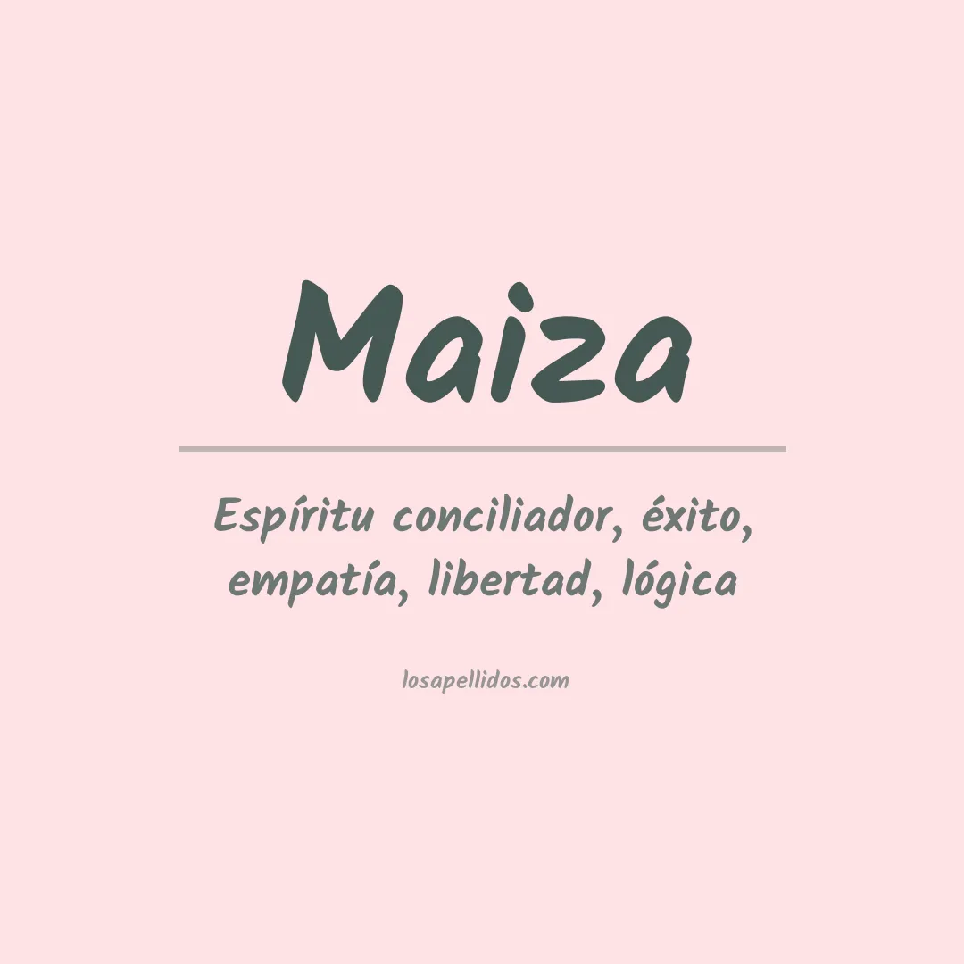 Apellido Maiza