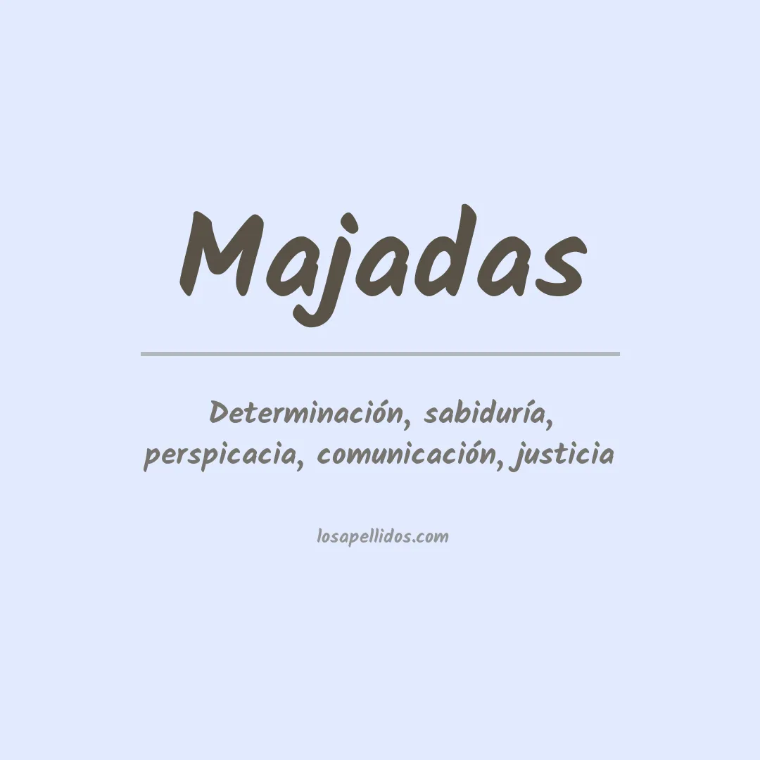 Apellido Majadas