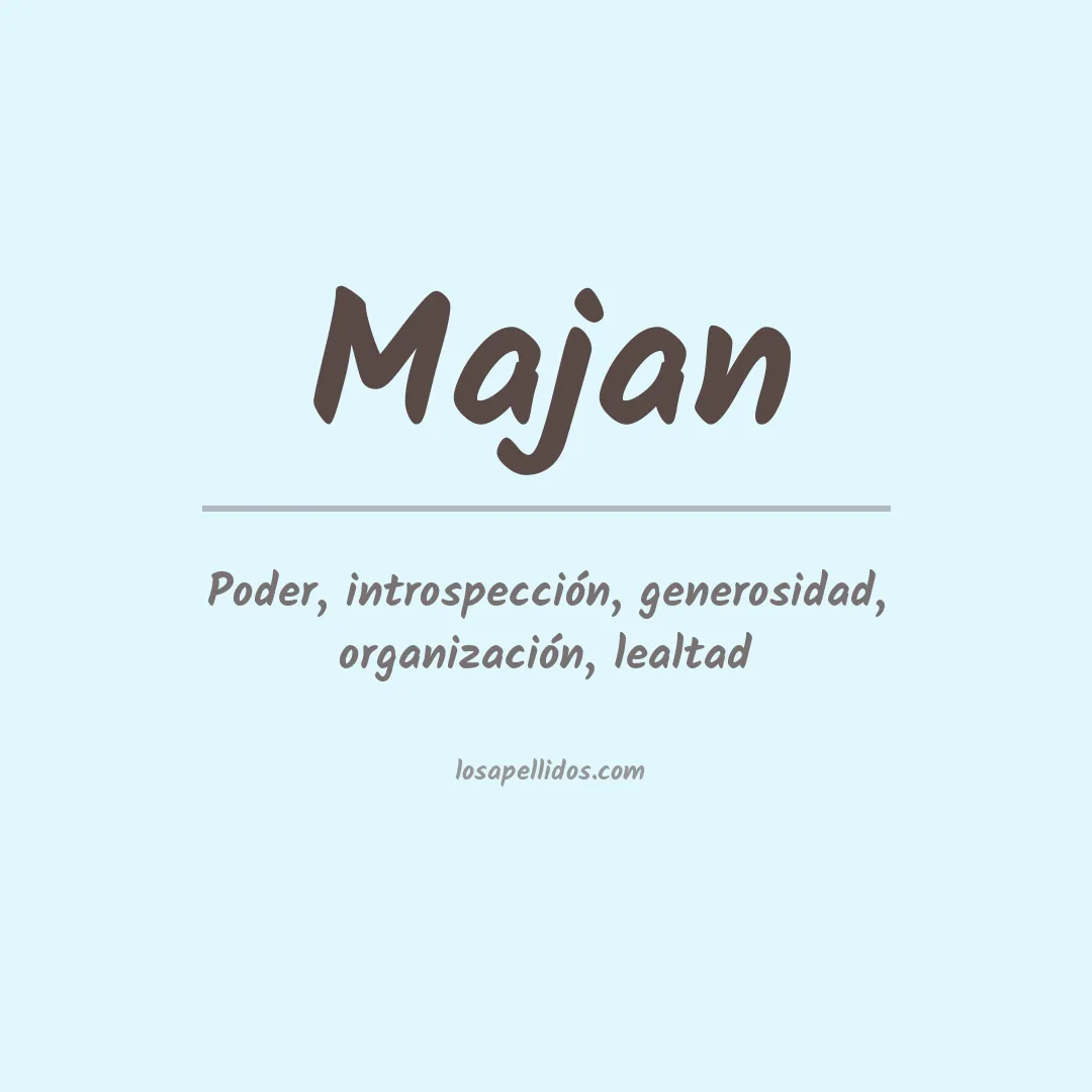 Apellido Majan